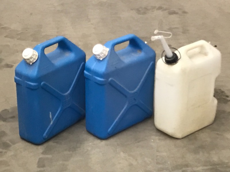 lot 71 image: Lot Of (3) 5-Gallon Water Jugs ...