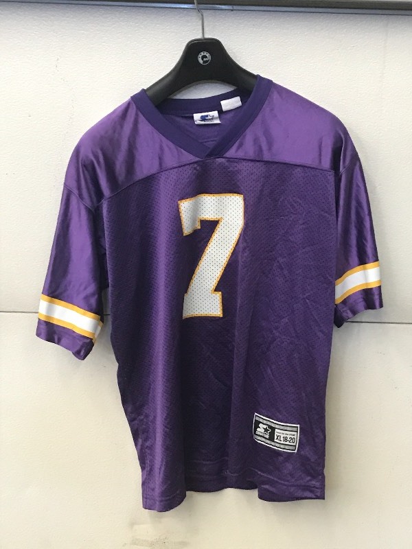 lot 93 image: MN Vikings Cunningham Size XL18-2...