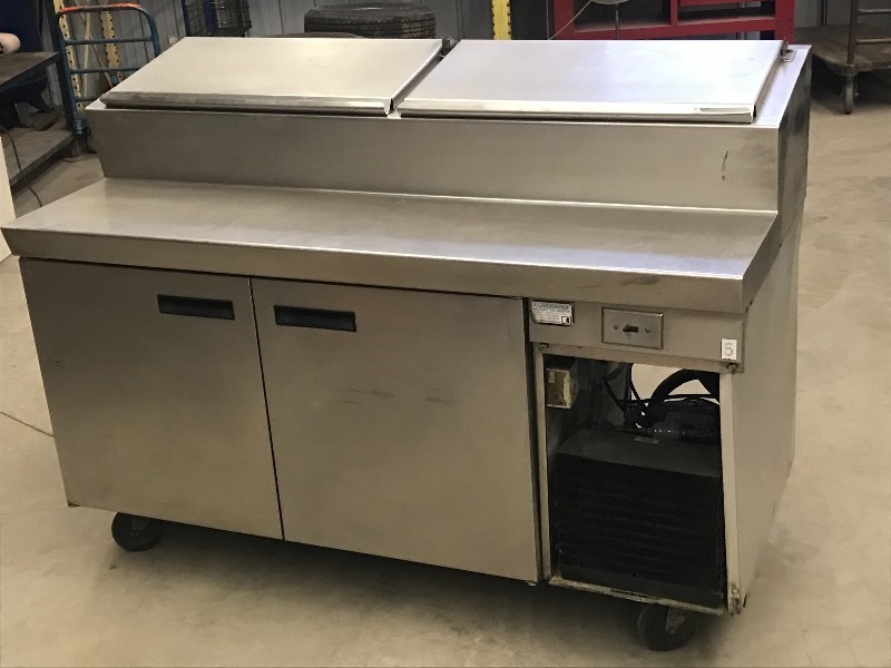 lot 98 image: Commervial NSF Stainless Steel Prep...