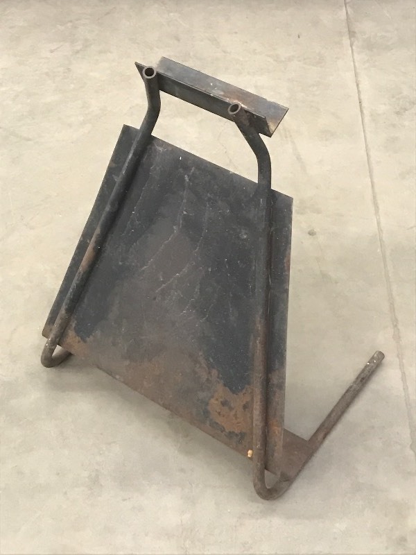 lot 104 image: Steel Snowmobile Stand ...