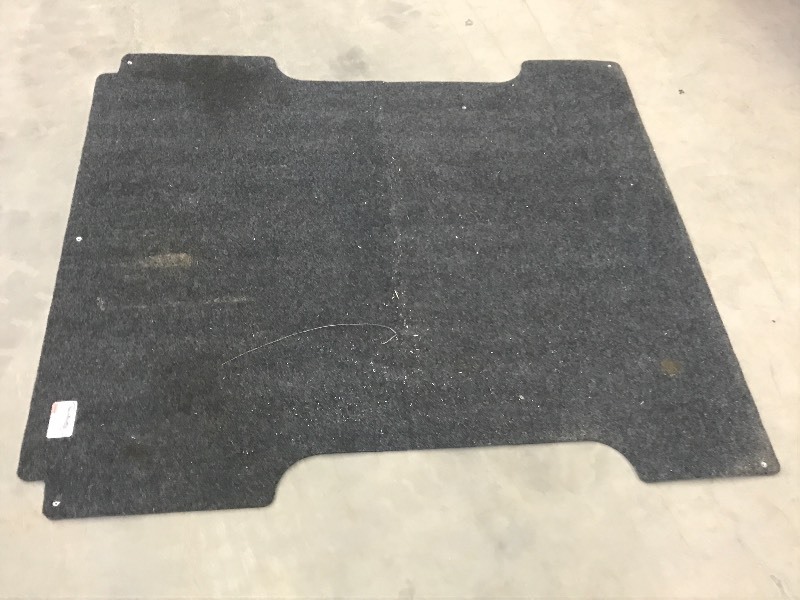 lot 115 image: Padded Carpeted Removable Snap-In T...