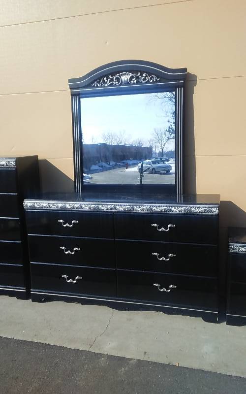 Ashley Furniture Constellations Series Dresser & Mirror