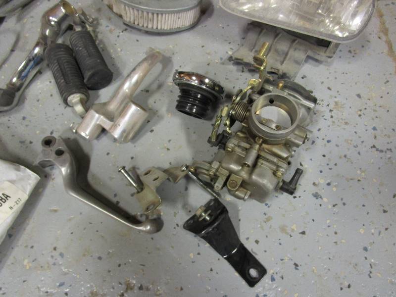 lot 66 image: Harley Parts (see pics)