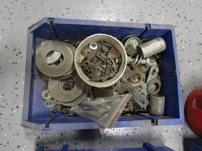 lot 73 image: Misc. Hardware & Stackable Bins
