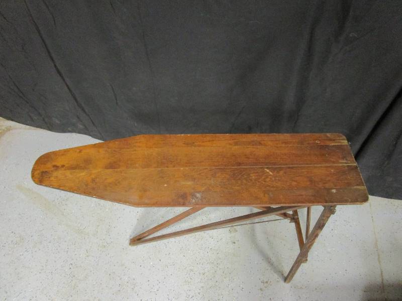 lot 120 image: Vintage Ironing Board