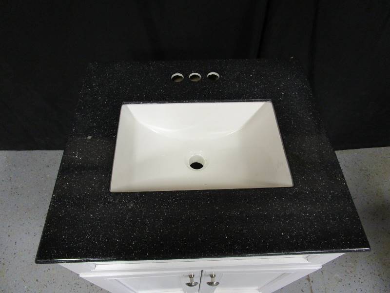 lot 60 image: (New) Bathroom Sink & Cabinet