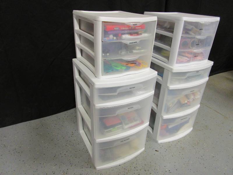 lot 83 image: Lot of Crafting Supplies (see pics)