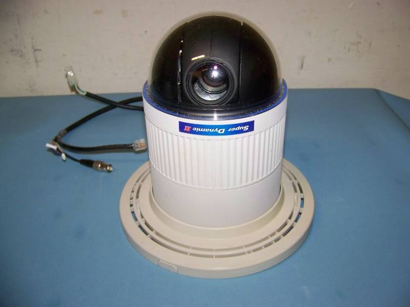 lot 14 image: Lot of Four (4) Panasonic CCTV  Security  Surveillance Super-Dynamic Color Video Dome Cameras