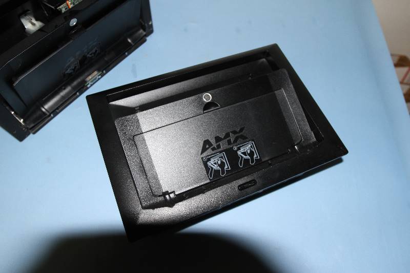 lot 66 image: (3) AMX In-Wall Control Panel Docking Stations