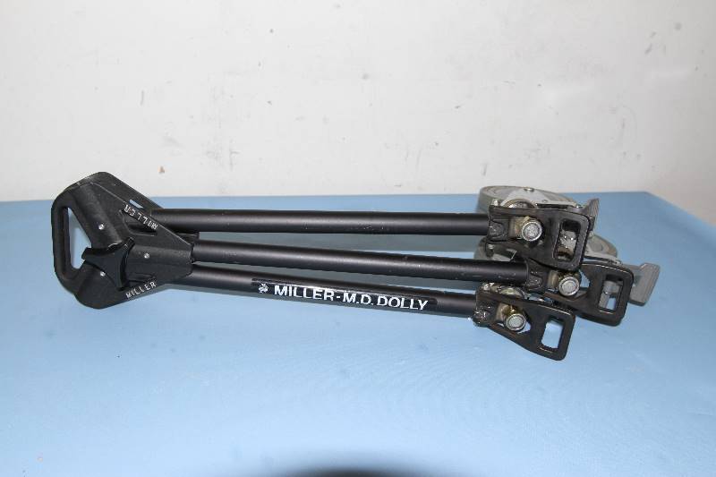 lot 69 image: Miller Portable, Folding Medium-Duty Professional Video Tripod Dolly