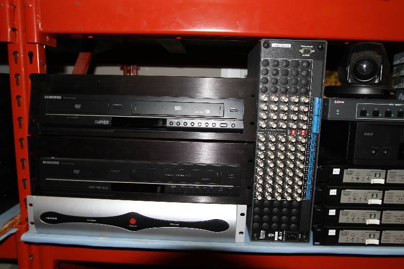 lot 71 image: (8 Wide Shelf - LARGE LOT) Miscellaneous Audio  Video (AV) Items and more