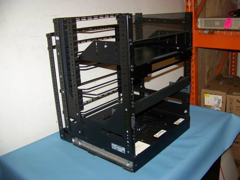 lot 85 image: Middle Atlantic, Audio  Video Equipment  Component Rack with Slide Out  Rotating Base