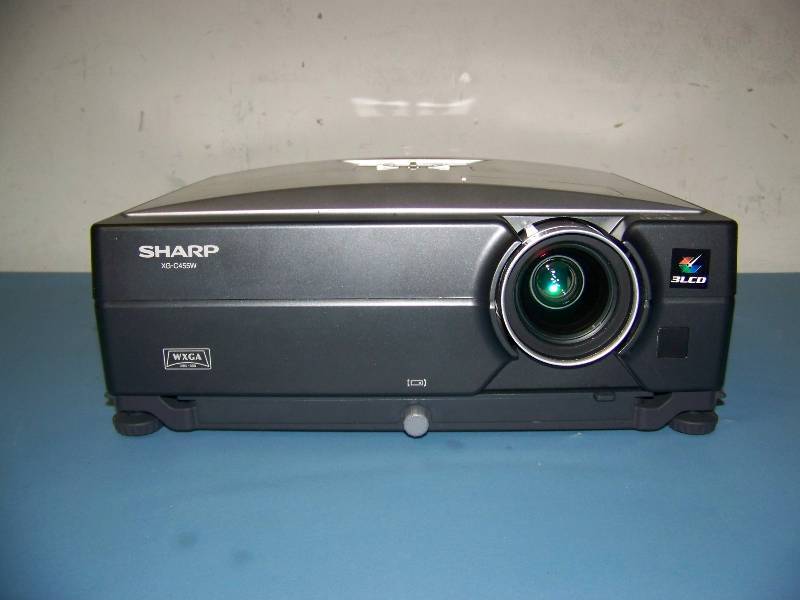 lot 11 image: Sharp, XG-C455W, LCD Projector with Remote Control, Cables and Travel Bag
