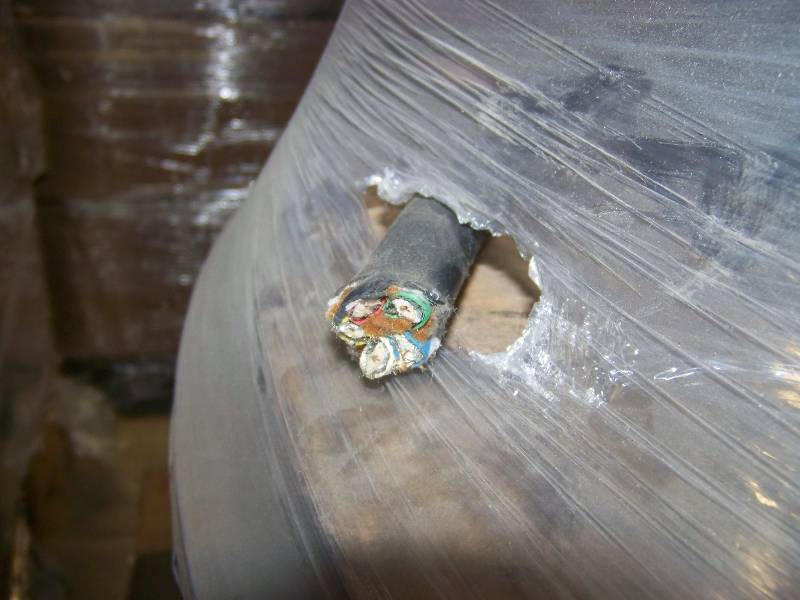 lot 126 image: (3) LARGE, Professional Spools of RGBHV and Digital Video RG6 Coaxial Cable