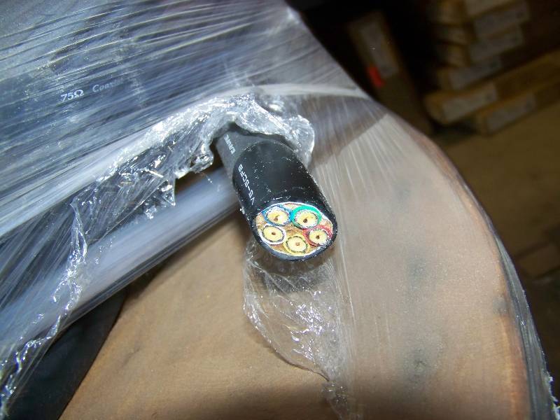 lot 127 image: (3) LARGE, Professional Spools of RGBHV Cable