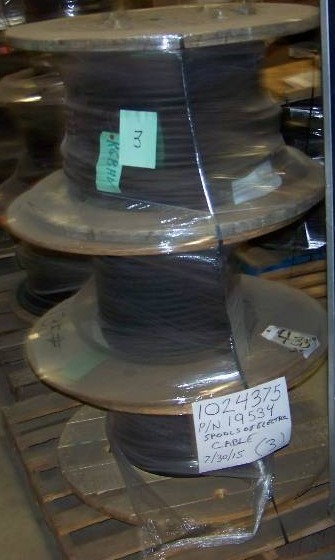 lot 128 image: (3) LARGE, Professional Spools of RGBHV and Digital Video RG6 Coaxial Cable