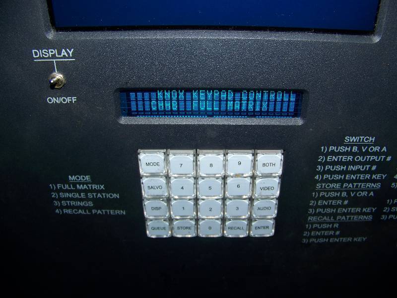lot 144 image: Knox Video Technologies, Chameleon 256, 16 x 64 256HB Digital Video Router