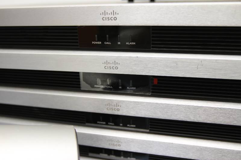 lot 122 image: Lot of TandbergCisco High Definition HD 1080p Cameras and VideoComputer Codecs