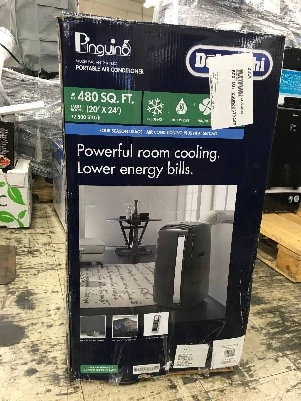 lot 155 image: PINGUINO PORTABLE AIR CONDITIONER, MSRP $399.99