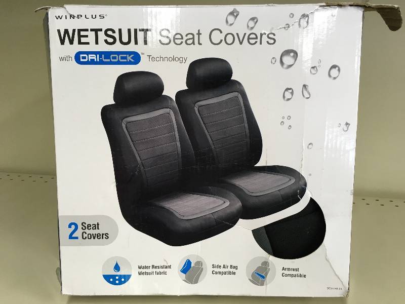 lot 161 image: DRI-LOCK SEAT COVERS, MSRP $24.99