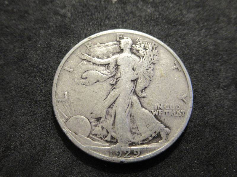1929 S Walker Half Dollar