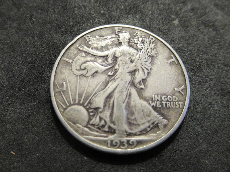 1939 D Walker Half Dollar