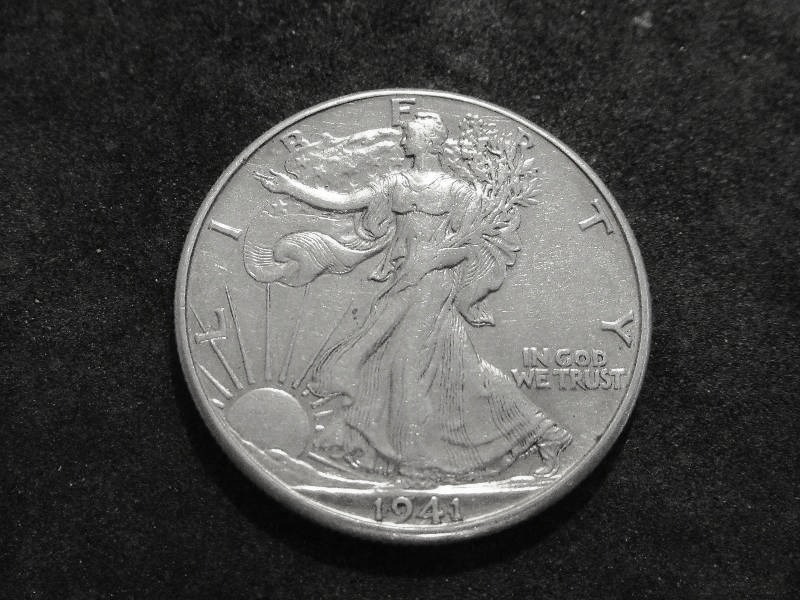 1941 D Walker Half Dollar