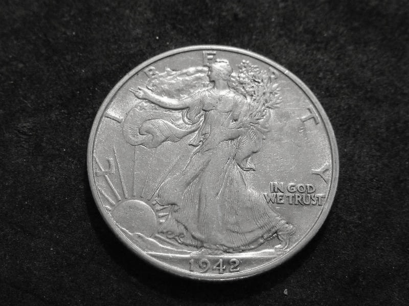 1942 D Walker Half Dollar