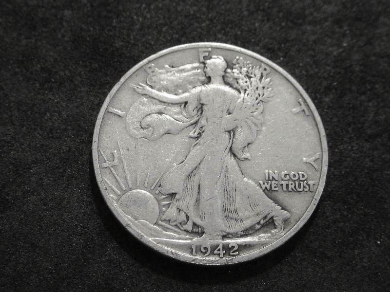 1942 S Walker Half Dollar