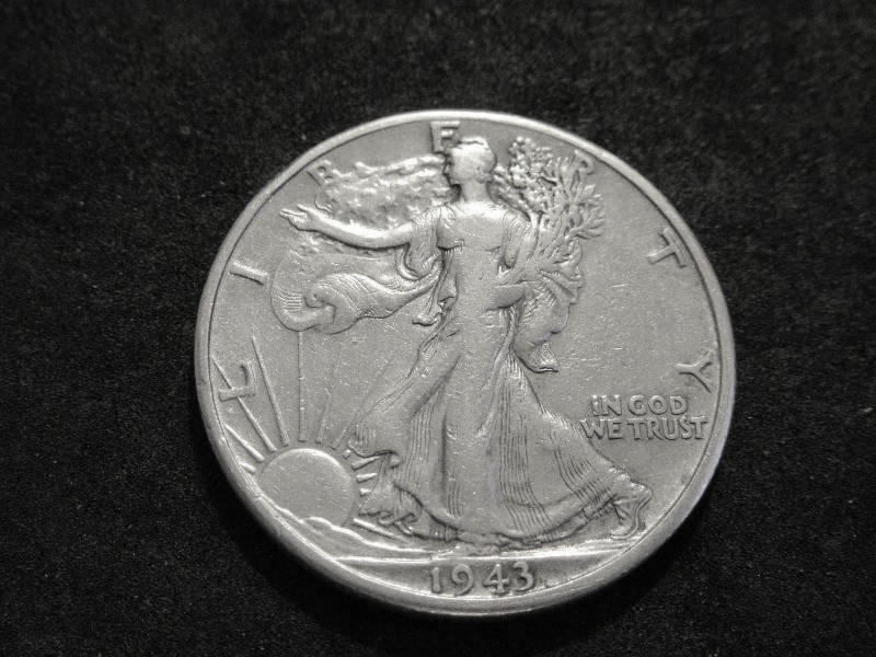 1943 D  Walker Half Dollar