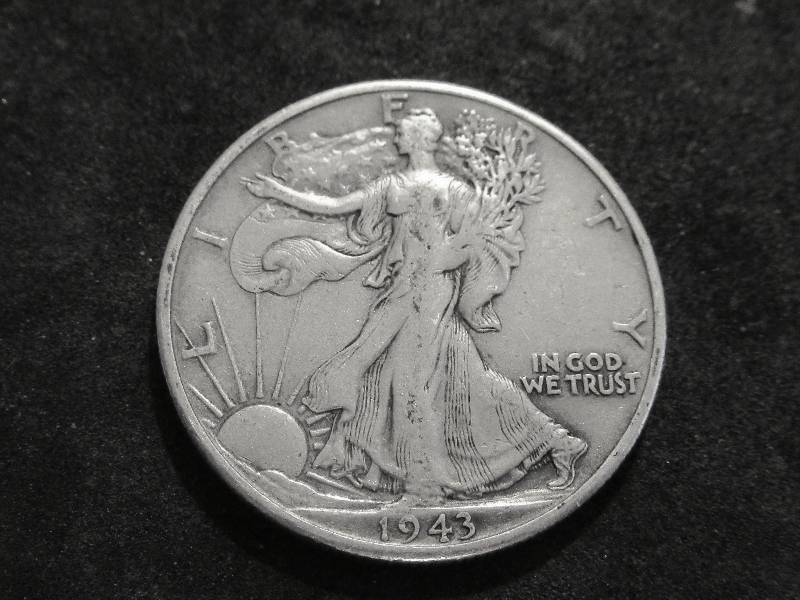 1943 S  Walker Half Dollar