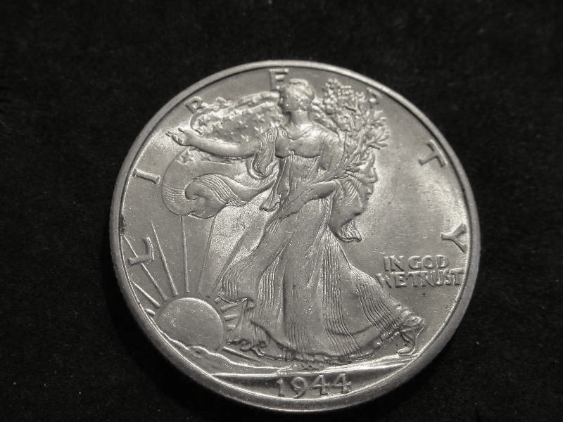 1944 D Walker Half Dollar