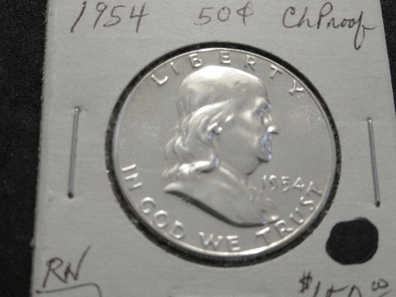 1954  Franklin Half Dollar Proof