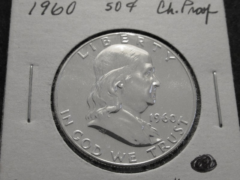 1960  Franklin Half Dollar Choice Proof