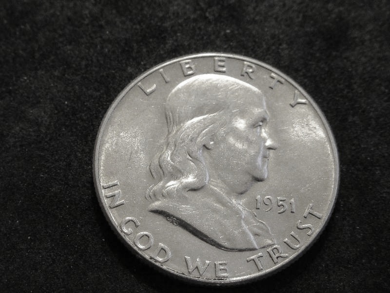 1951  Franklin Half Dollar