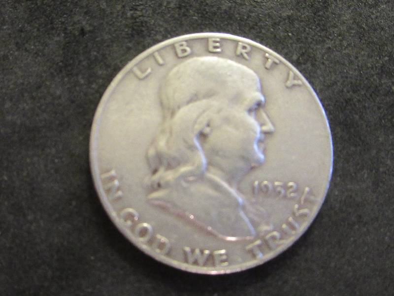 1952 D Franklin Half Dollar