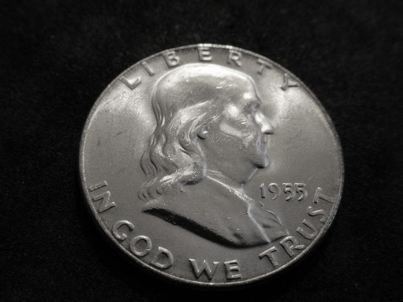 1955 Franklin Half Dollar