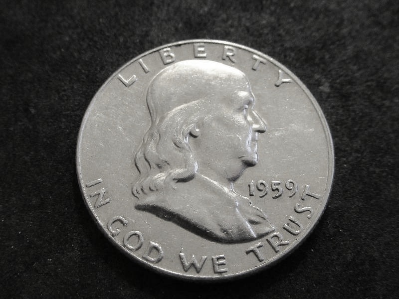 1959 Franklin Half Dollar