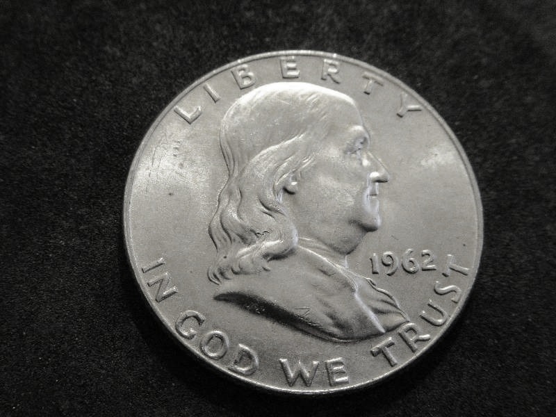 1962 D  Franklin Half Dollar