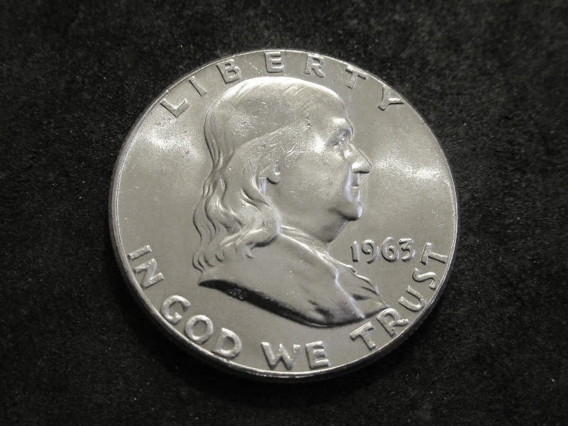 1963  Franklin Half Dollar