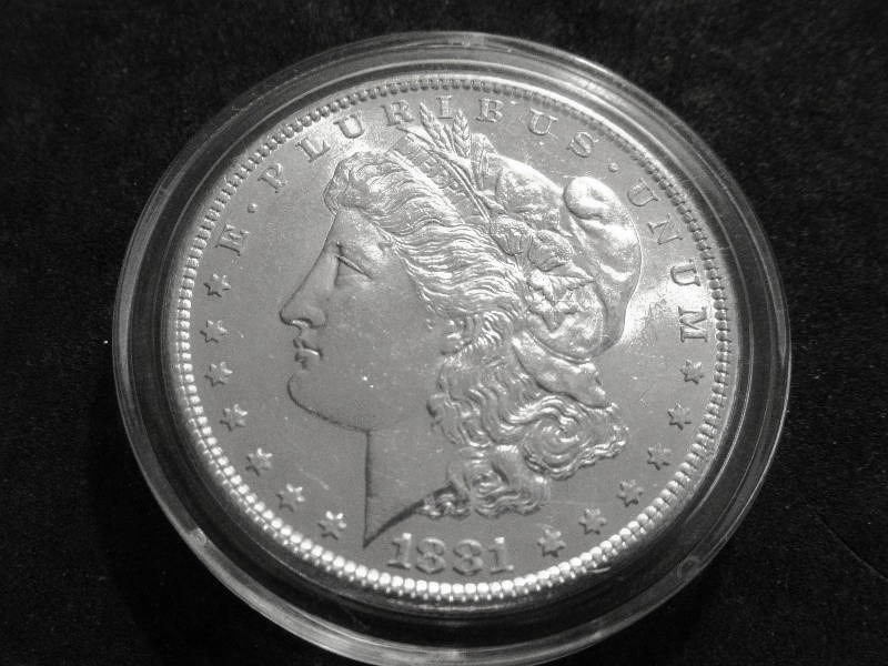 1881 S Morgan Silver Dollar