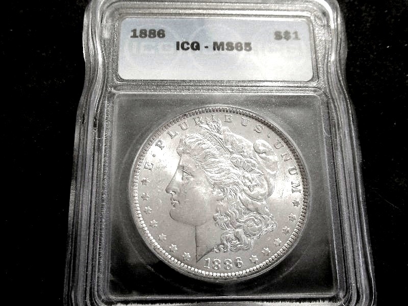 1886  Morgan Silver Dollar