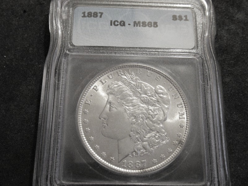 1887  Morgan Silver Dollar