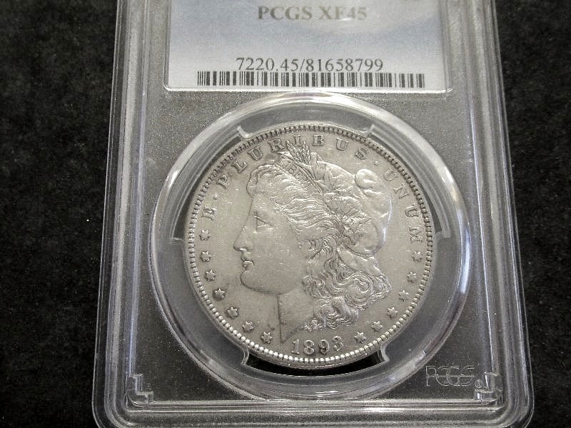 1893  Morgan Silver Dollar