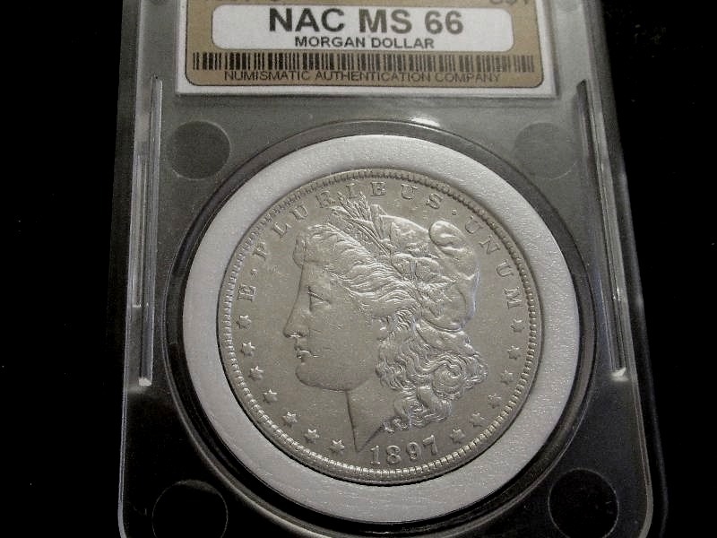 1897 O  Morgan Silver Dollar