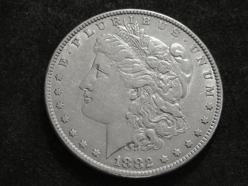 1882  Morgan Silver Dollar