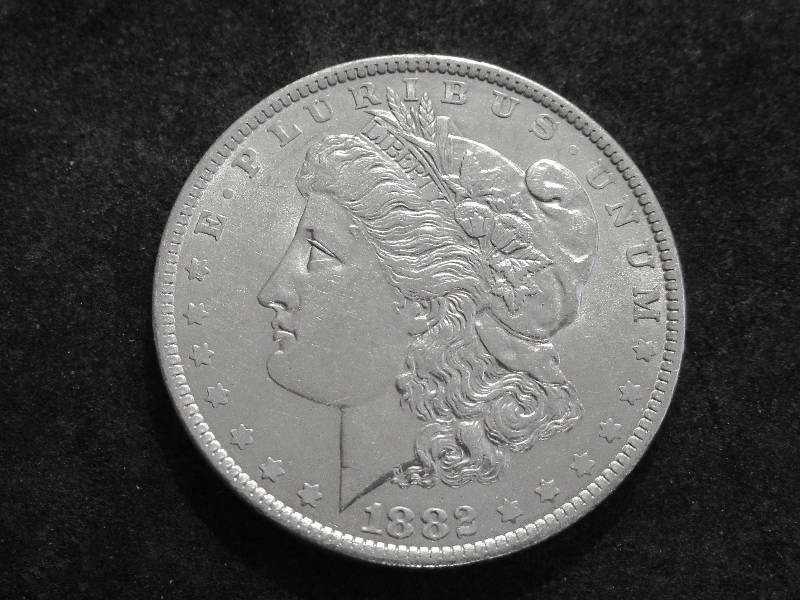 1882 O Morgan Silver Dollar