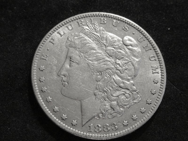 1883 O Morgan Silver Dollar