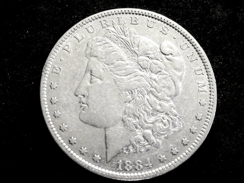 1884  Morgan Silver Dollar