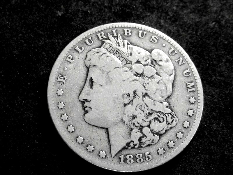 1885 S Morgan Silver Dollar